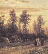 Ivan Shishkin Evening china oil painting reproduction